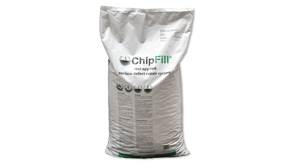 Thermoplastik ChipFill, Sack à 12 kg