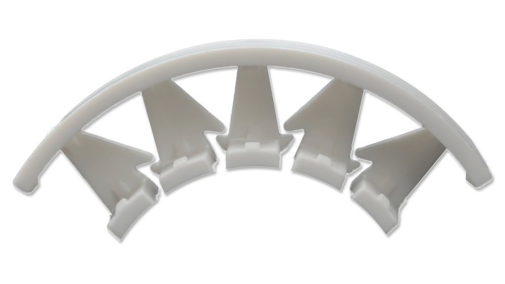 Triebbügel 6 mm transparent, kurz und breit, 17'000 Stück