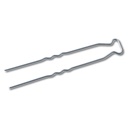 Agrafe en U GEOHIT non zinguée 20 x 3 x 20 cm, 250 pièces