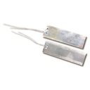 Alu-Hängeetiketten PRINTIKETT 76 x 22 mm, 100 Stück