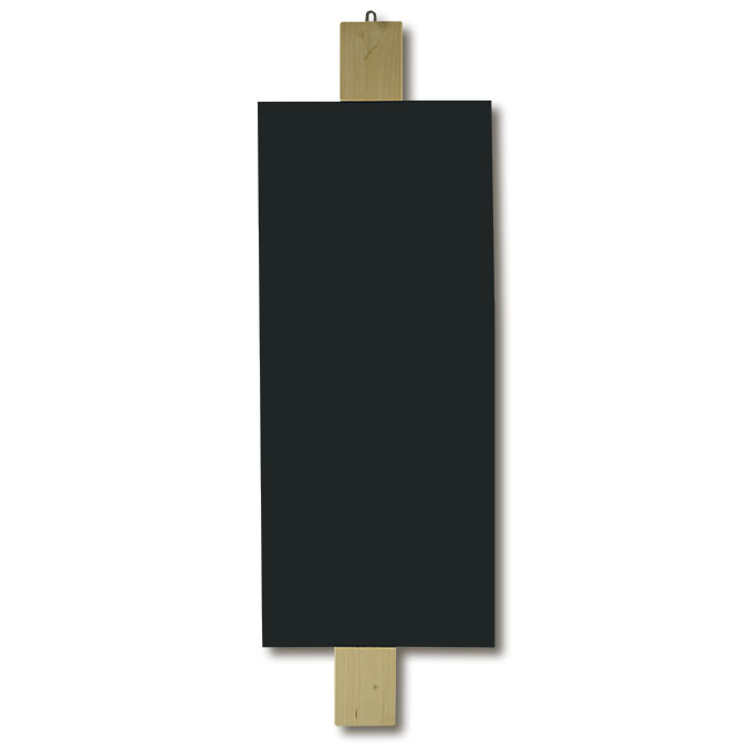 Kreidetafel «Deko» 30 x 70 cm, Gesamthöhe 90 cm