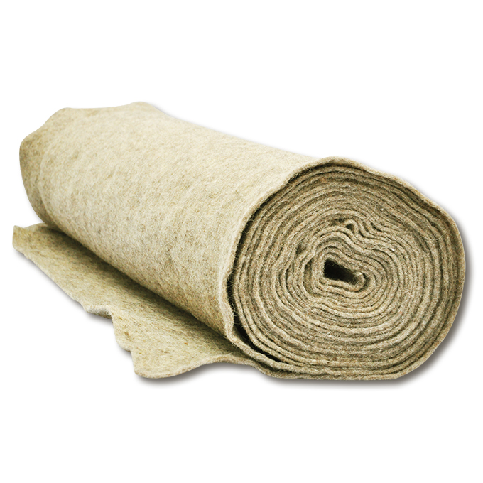 Tapis de paillis, poids 500 g/m²,  longueur 20 m, largeur 200 cm