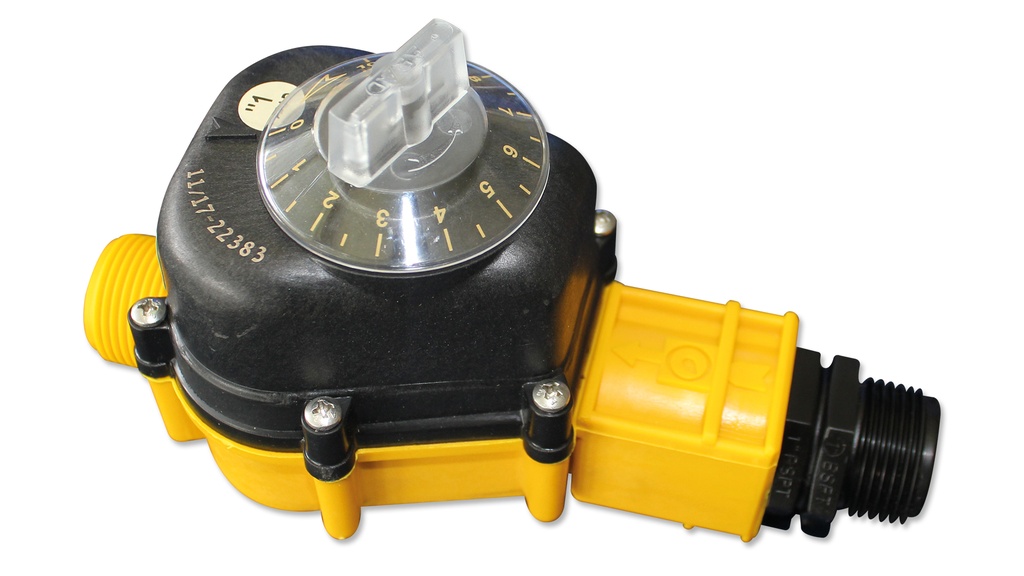Volumeter (Wassermengenventil) 1", 0.5-5.0 m³/h