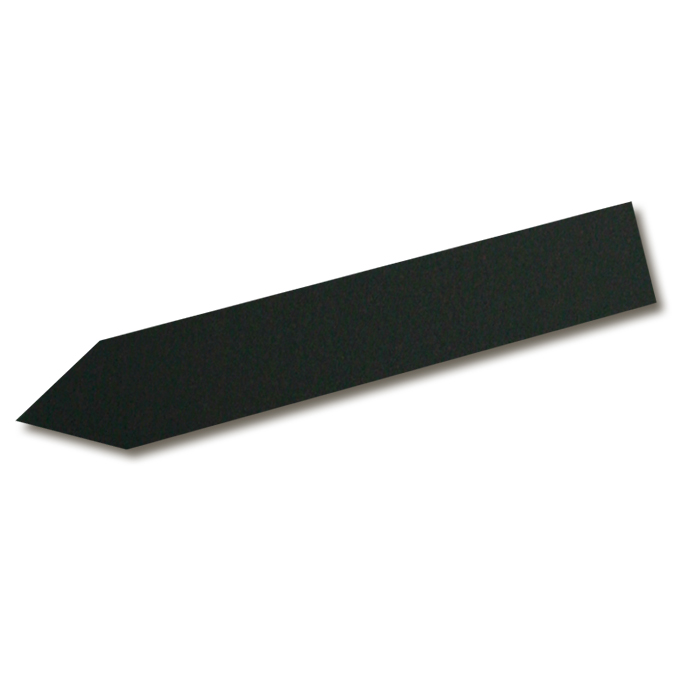 Stecketiketten schwarz, 300 x 35 mm, Beutel à 10 Stück