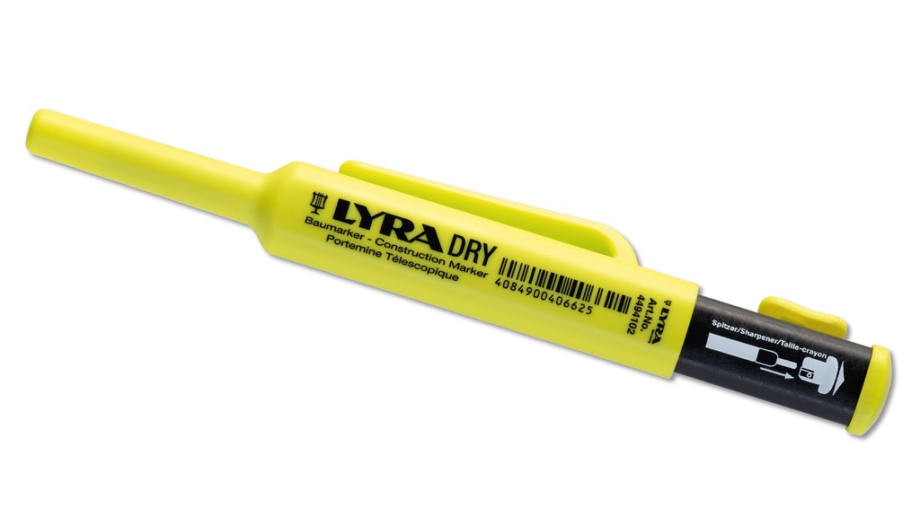 Crayon de chantier à pointe télescopique LYRA-DRY