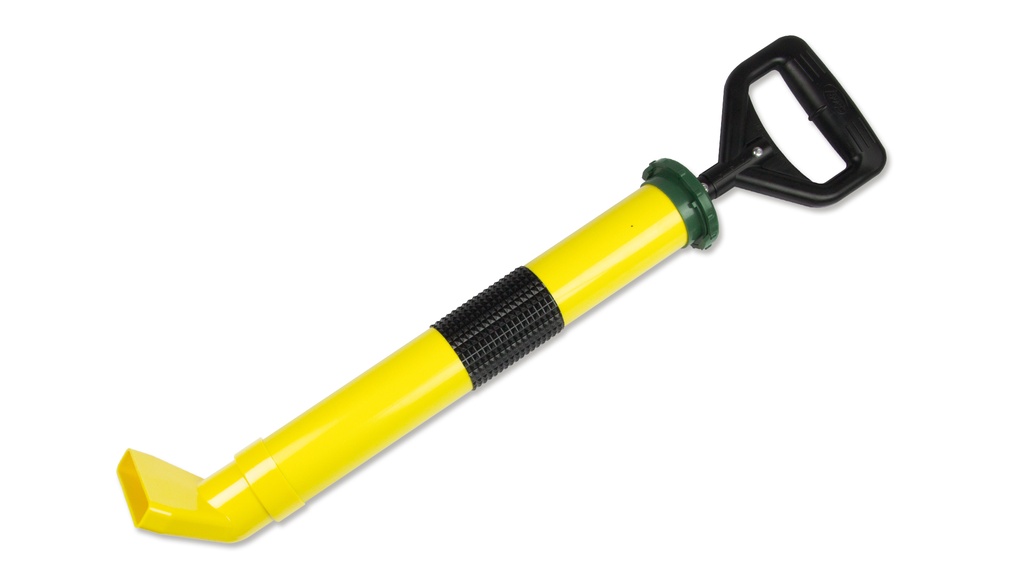 Handmörtelpumpe mit Winkel 30° und Schlitz 18 mm