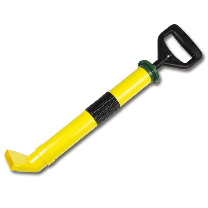 Pompe à mortier manuelle avec angle 30° et fente 18 mm