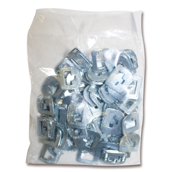 Oesen LIGAREX für 10 mm breite Bänder, 100 Stück