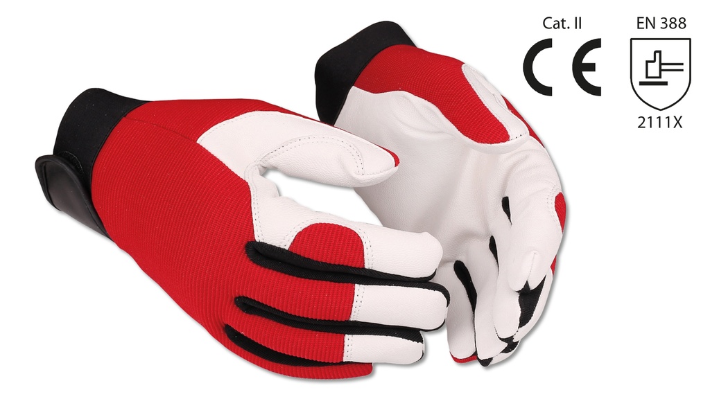 Schutzhandschuh GUIDE, Ziegennarbenleder/Spandex, Grösse 10