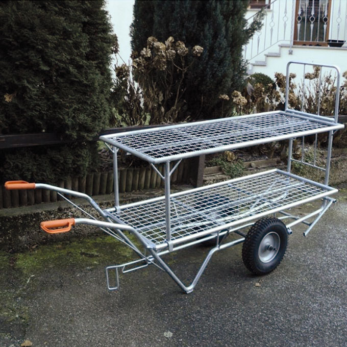 Aufsatzetage mit Gitterauflage zu 2-Rad-Gärtnerkuli 240.060 