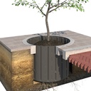 Paroi guide-racine ROLLRIB® hauteur 59 cm, rouleau de 21 m