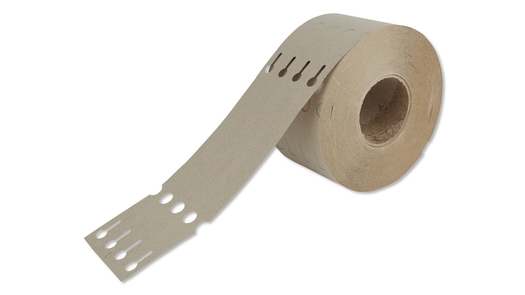 TT-Schlaufenetiketten BIO 250 x 25 mm 4-bahnig, Rolle à 1'500 Stück