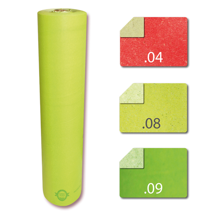 Papier d‘herbe 40 g/m2, vert-jaune, largeur 75 cm