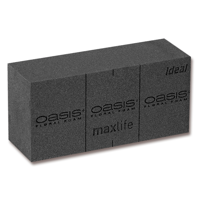 OASIS® BLACK IDEAL brique de mousse, 35 briques