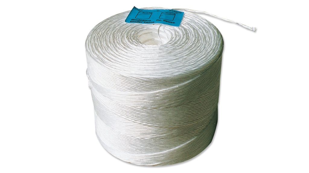 Ficelle pour tomates PP/PE, blanche, stabilisé aux UV, bobine de 2 kg