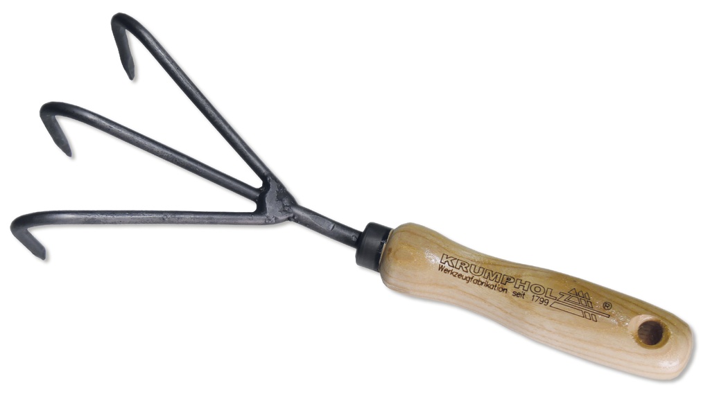 Cultivateur 3 dents, longueur 28 cm