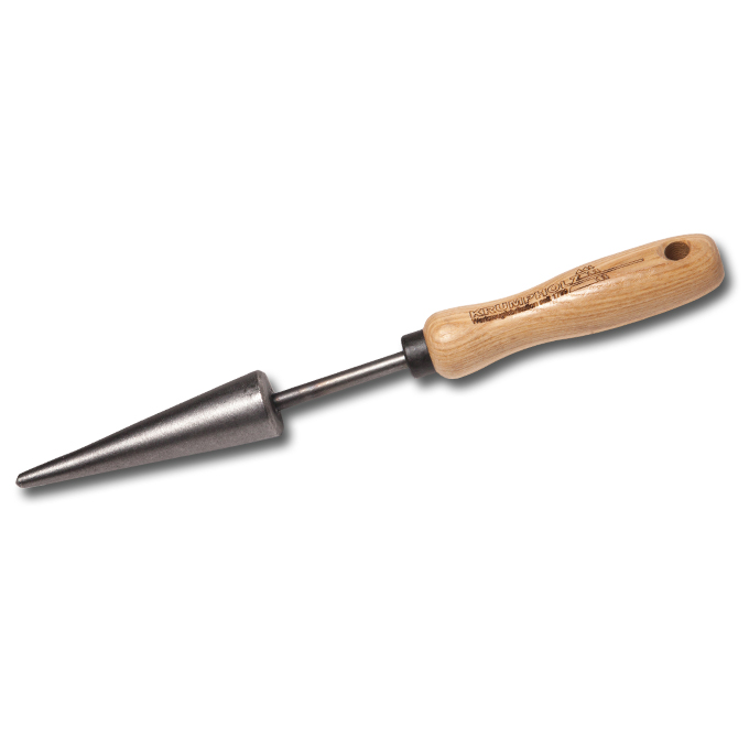 Pflanzlochstecher mit harter Metallspitze, 35 cm lang