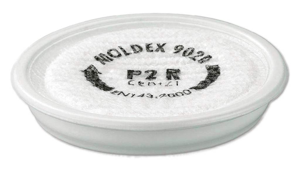 Filtre à particules resp. pré-filtre P2 pour masques MOLDEX, paquet de 2 pièces