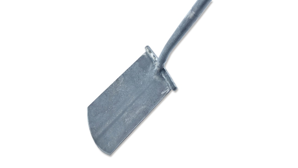 Bêche kraft KRUMPHOLZ, ronde, grandeur de la lame 29 x 16 cm