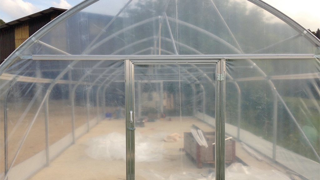 Feuille en plastique, largeur 800 cm