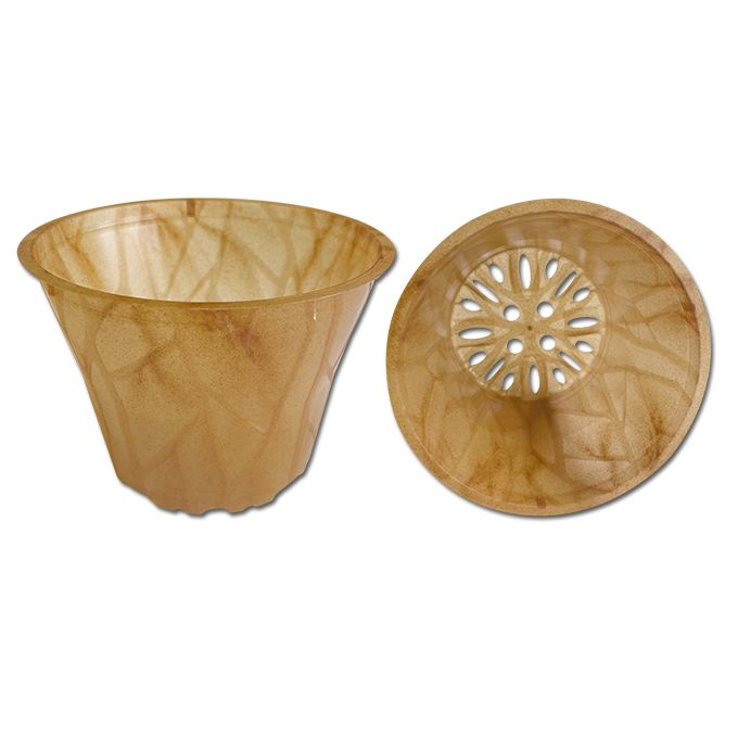 Pflanztopf PLENTA hell 12 x 10 cm