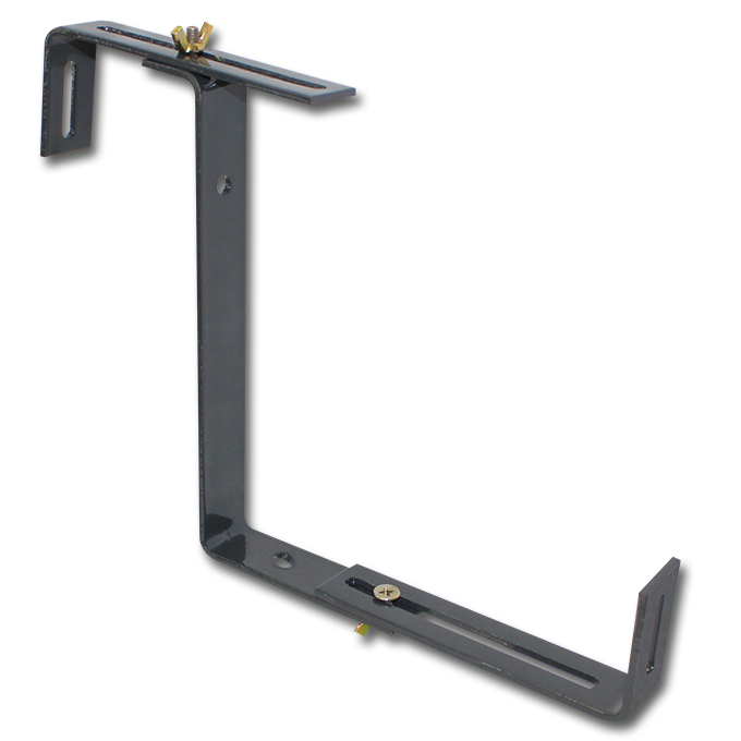 Support pour jardinières anthracite réglable 2 fois
