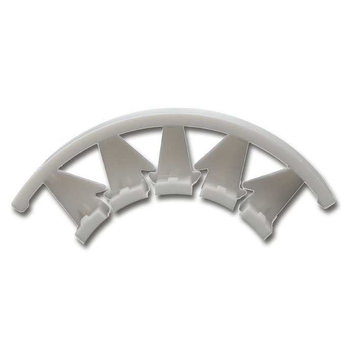 Triebbügel 5 mm weiss, flexibel, Beutel à 500 Stück