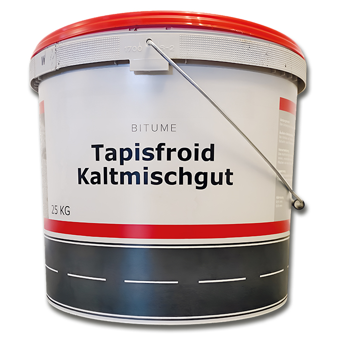 Kaltmischgut TAPISFROID, Körnung 0-4 mm, 25 kg