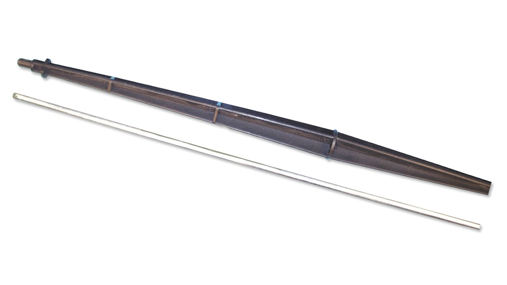 Stab aus Metall 60 cm