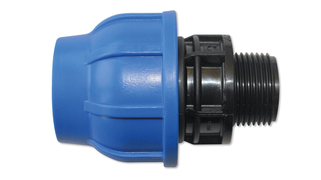 Klemmverschraubung gerade mit Aussengewinde 25 mm x 1"