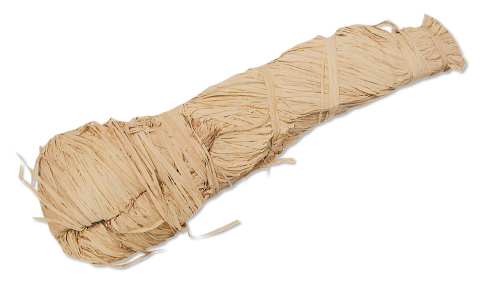 Raffia-Bast, naturfarben, Zopf à ca. 1 kg