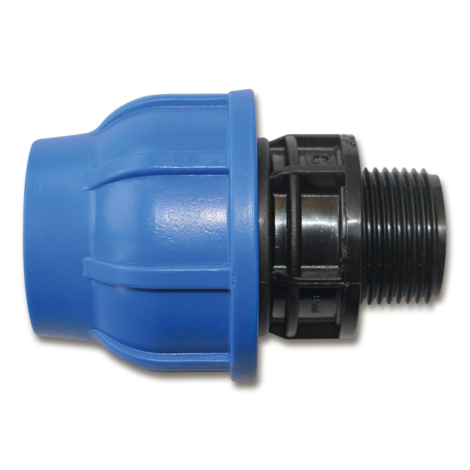 Klemmverschraubung gerade mit Aussengewinde 16 mm x ½"