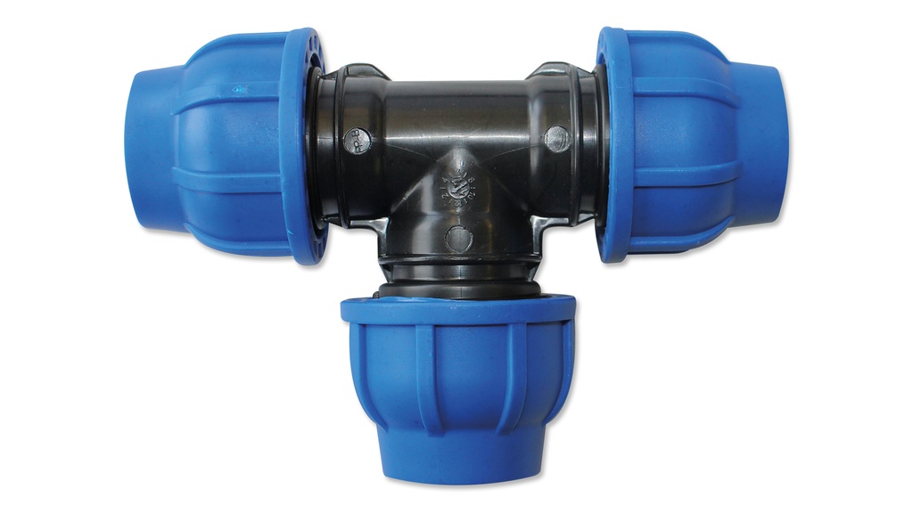 Raccord compression TE réduit 32 x 25 x 32 mm