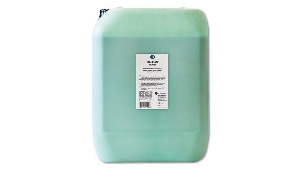 RAPISAN® MEDIUM Handreiniger mit Granulat, Kanister à 10 Liter