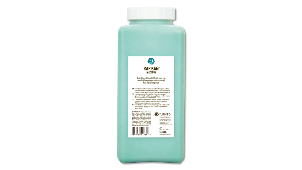 RAPISAN® MEDIUM Nettoiemains avec granules, 1000 ml