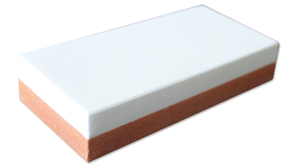 Abziehstein mit 2 Körnungen, Grösse 100 x 50 x 20 mm