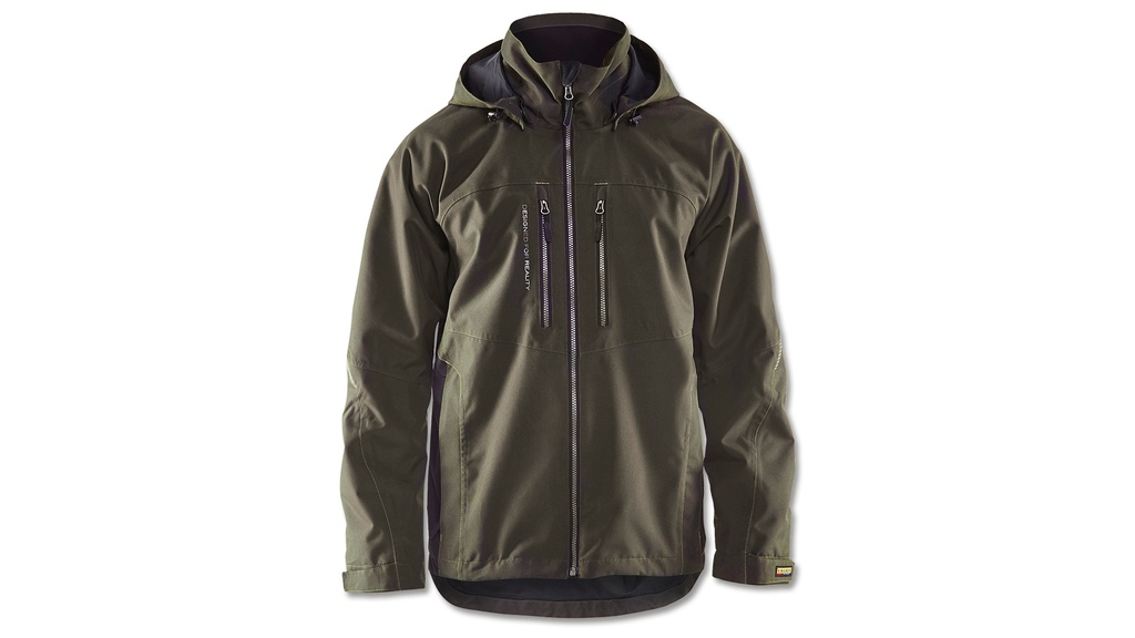 Funktionsjacke BLAKLÄDER dunkel olivgrün, Grösse S