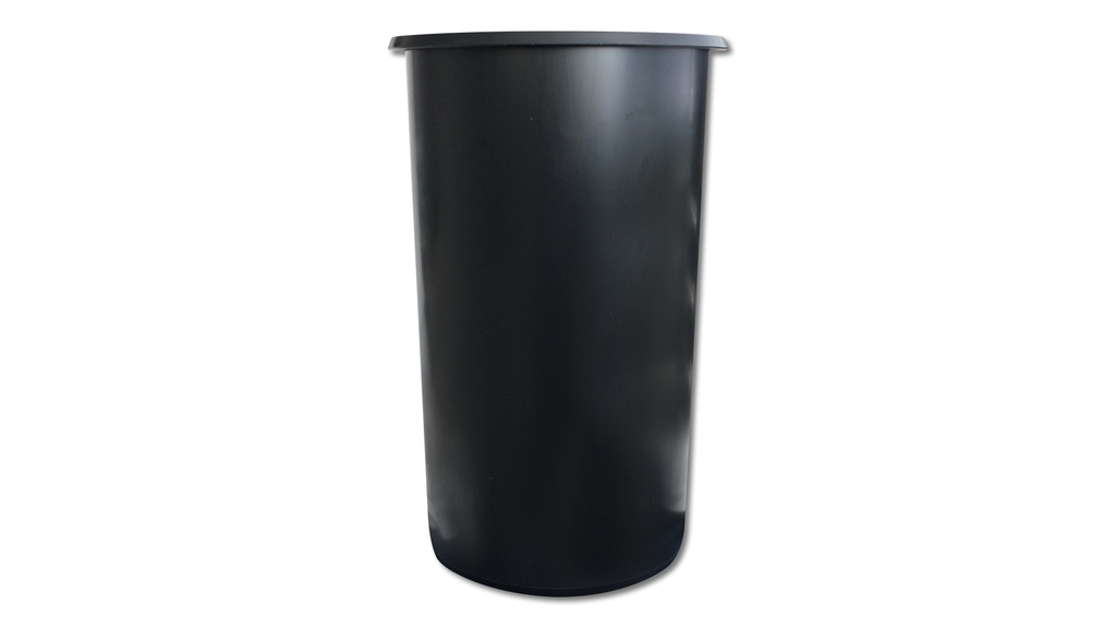 Bidon pour fleurs coupé, hauteur 40 cm, diamètre 22 cm