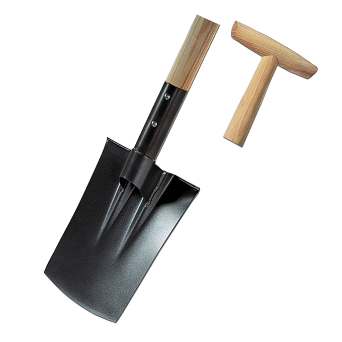 Bêche pour jardinier ERGOLINE, lame 30.2 x 18.5 cm