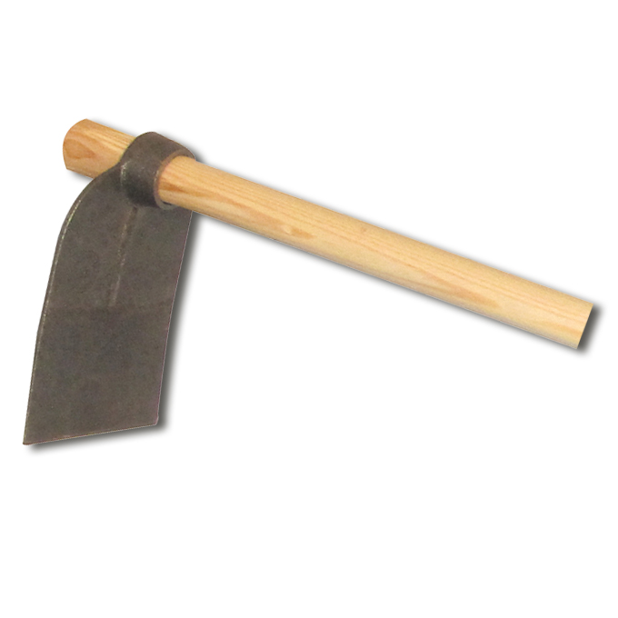 Feldhacke, Blattgrösse 15.5 x 15.5 cm