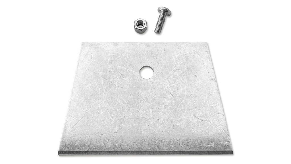 Ersatzklinge gerade inkl. Schrauben und Muttern zu Fugenkratzer Art. 204.338