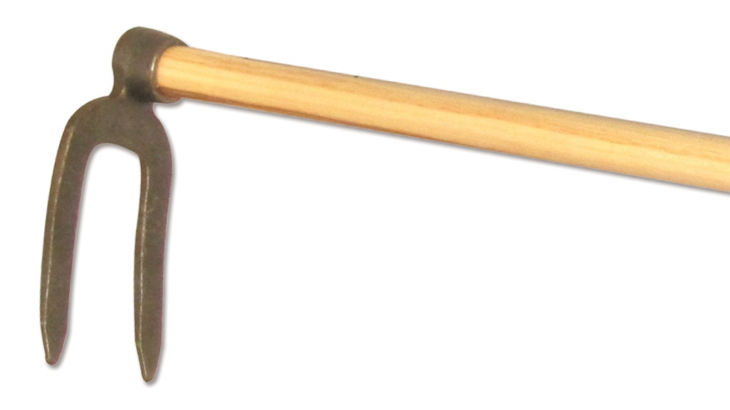 Croc avec 2 dents, largeur 12 cm