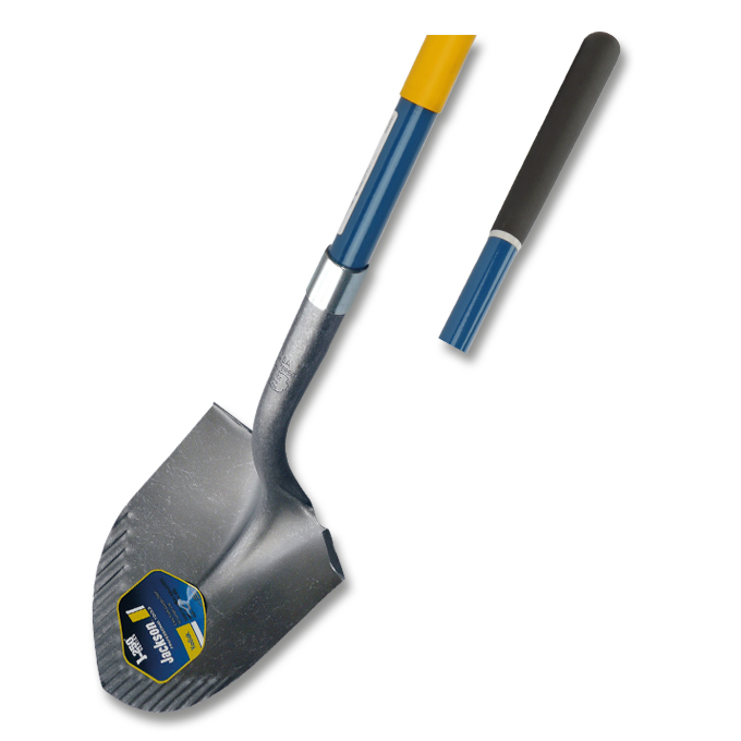 Spatenschaufel TRUE TEMPER JACKSON mit Fiberglas-Stiel, Blattgrösse 30 x 22 cm