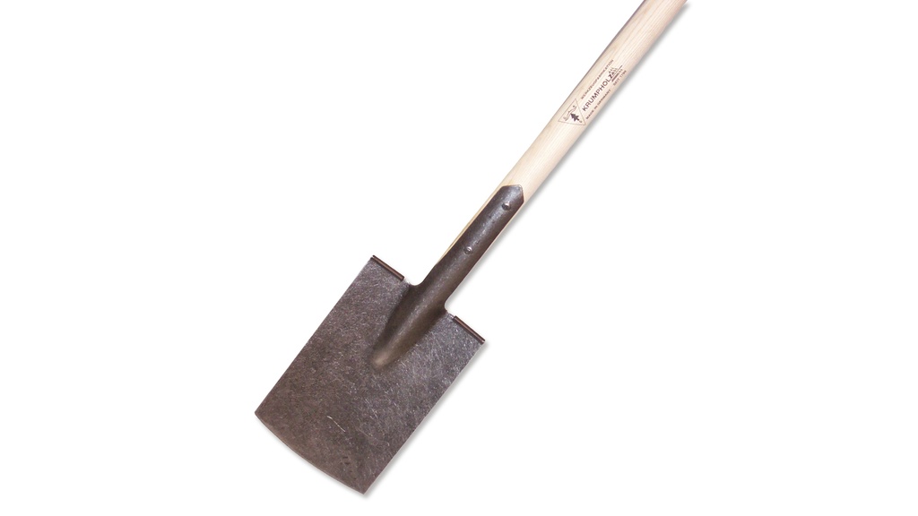 Bêche pour jardinier, forgé à main, lame 28 x 18 cm