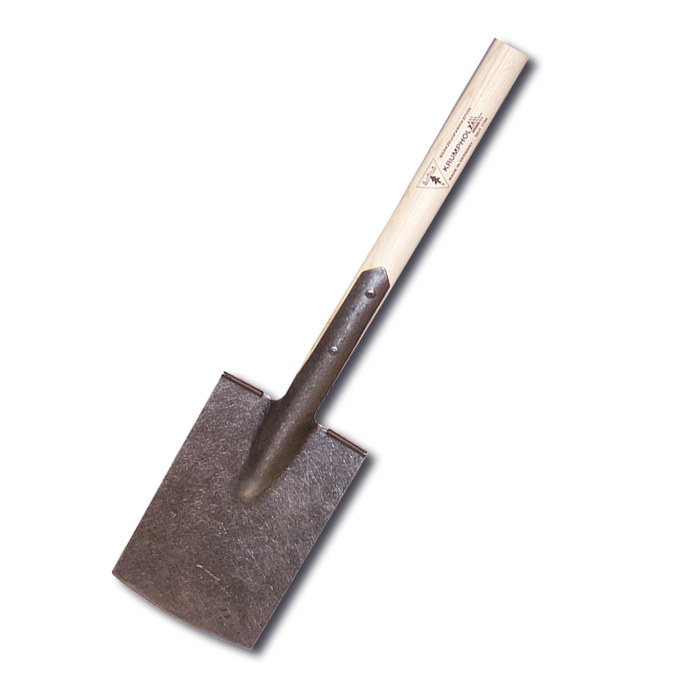 Gärtnerspaten handgeschmiedet, Blattgrösse 28 x 18 cm