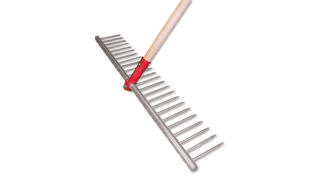 Râteau pour aplanir, en aluminium, largeur 74 cm