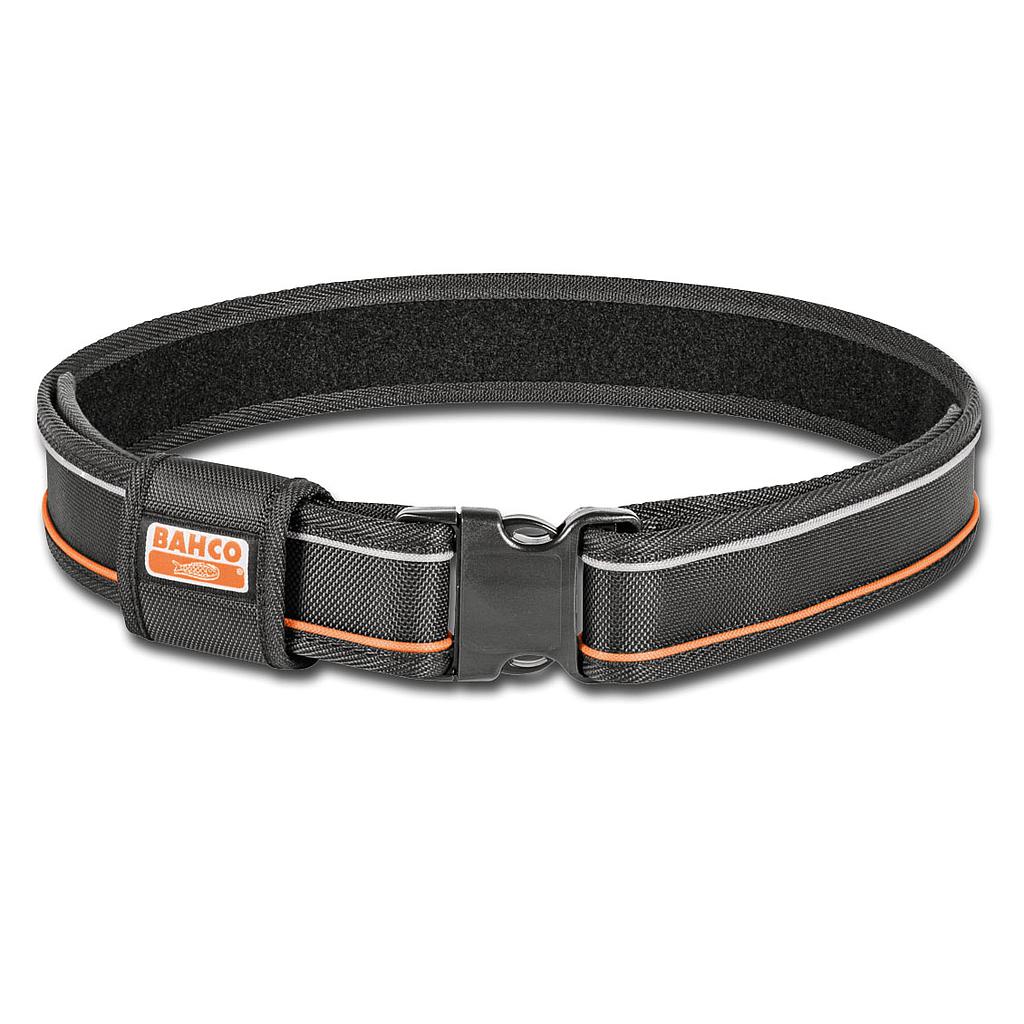 Ceinture BAHCO en nylon noir, 6 cm de large, longueur 143 cm