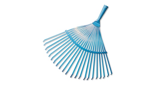 Laubbesen flach ohne Stiel, 43 cm breit