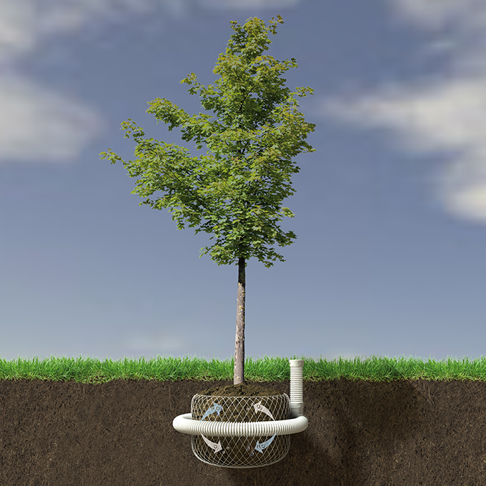 Set complet: 10 m tube drain DN 80, 1 pièce en T, 1 bouchon