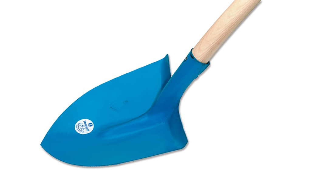 Schwanenhals-Schaufel IGEL, Grösse 5, mit Stiel